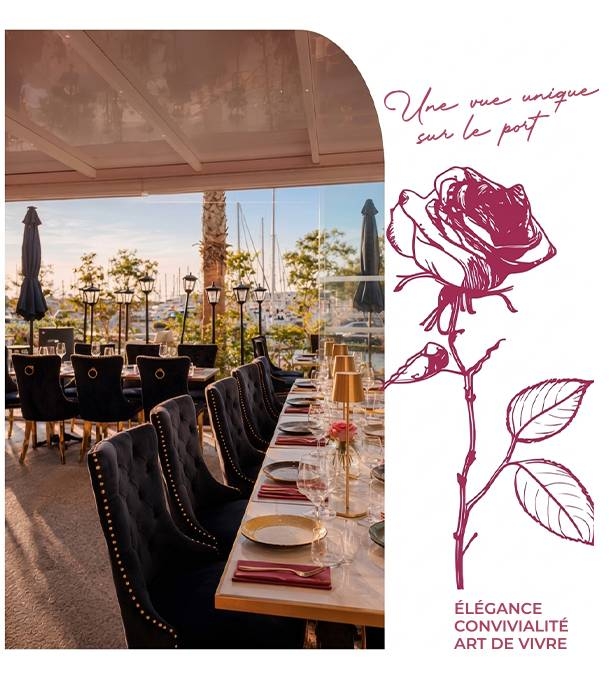 La Roseraie - Restaurant La Grande Motte - Resto La Grande Motte